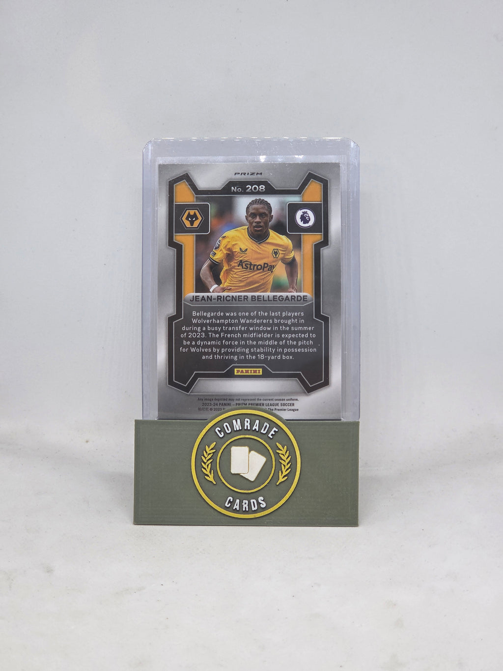 Jean-Ricner Bellegrade (Wolves) Tiger SSP Prizm Premier League 2023-2024