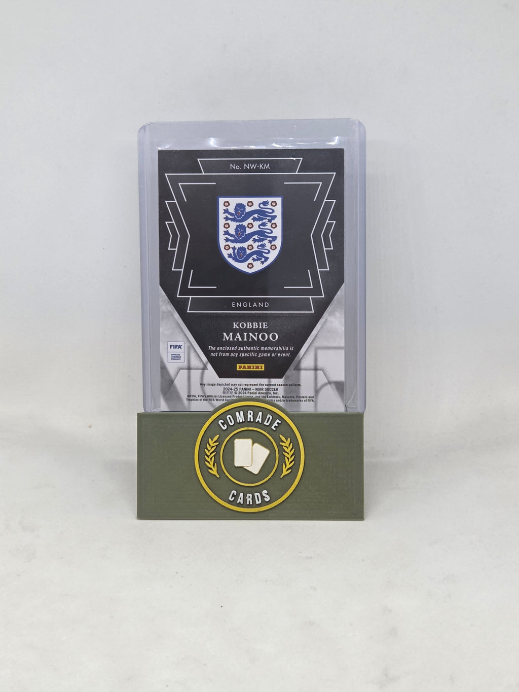 Kobbie Mainoo (England) 62/65 Patch Noir 2024-2025
