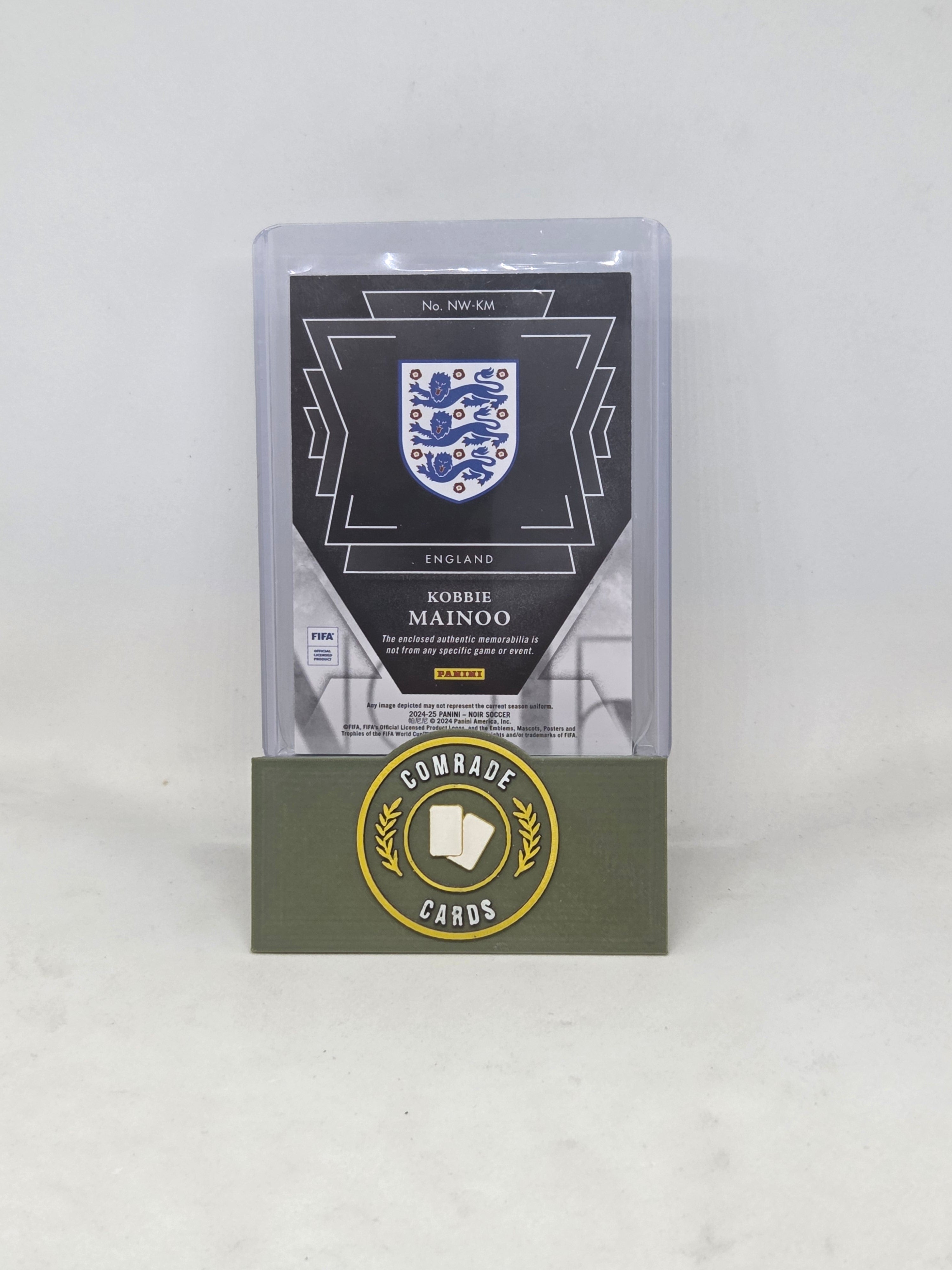 Kobbie Mainoo (England) 62/65 Patch Noir 2024-2025