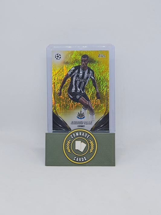 Alexander Isak (Newcastle) 34/50 Topps Jade 2023-2024