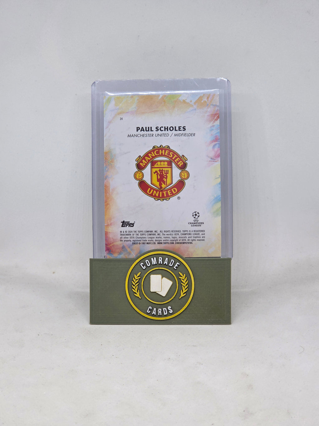 Paul Scholes (Man United) Base Topps Inception 2023-2024