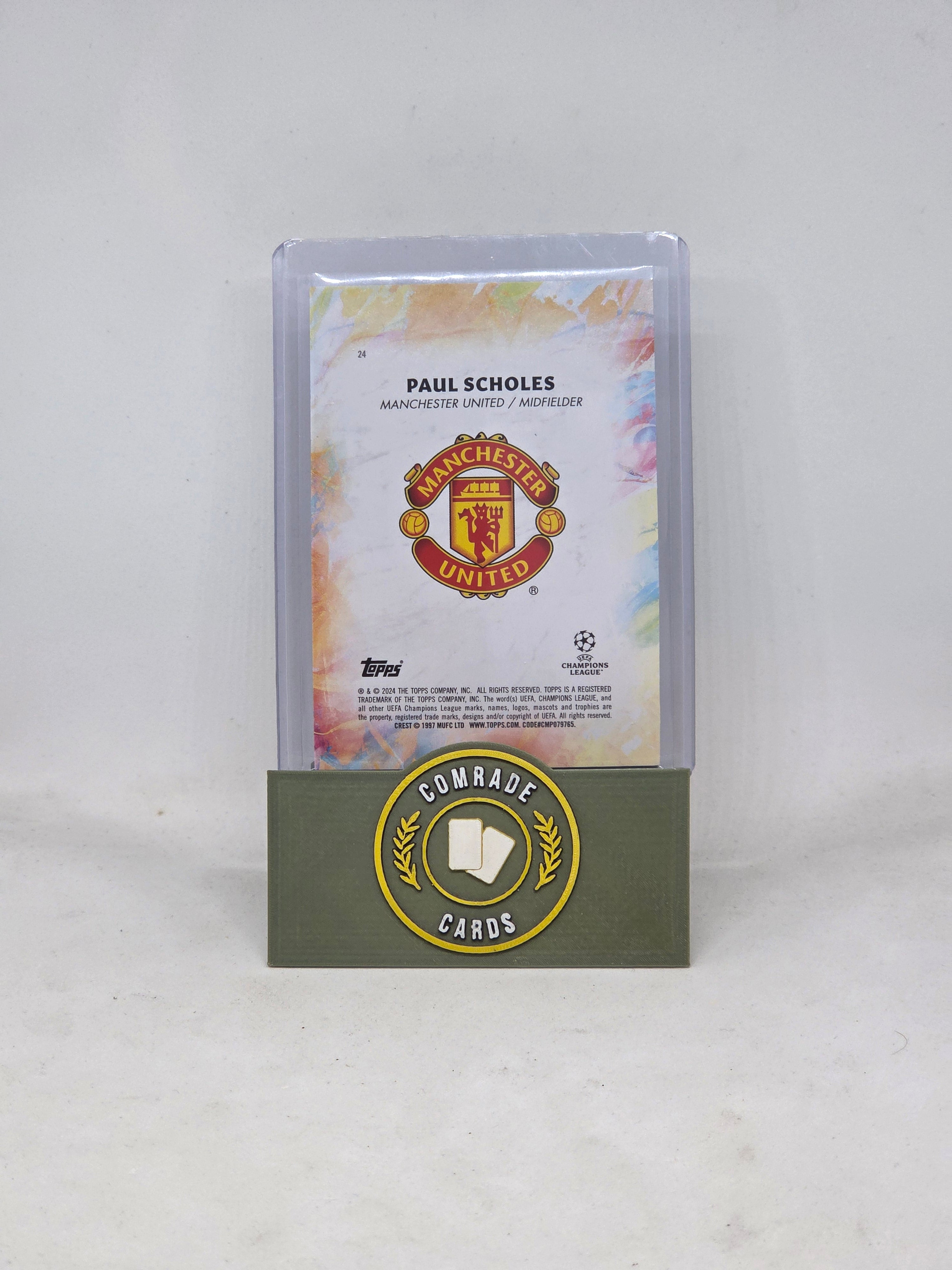 Paul Scholes (Man United) Base Topps Inception 2023-2024