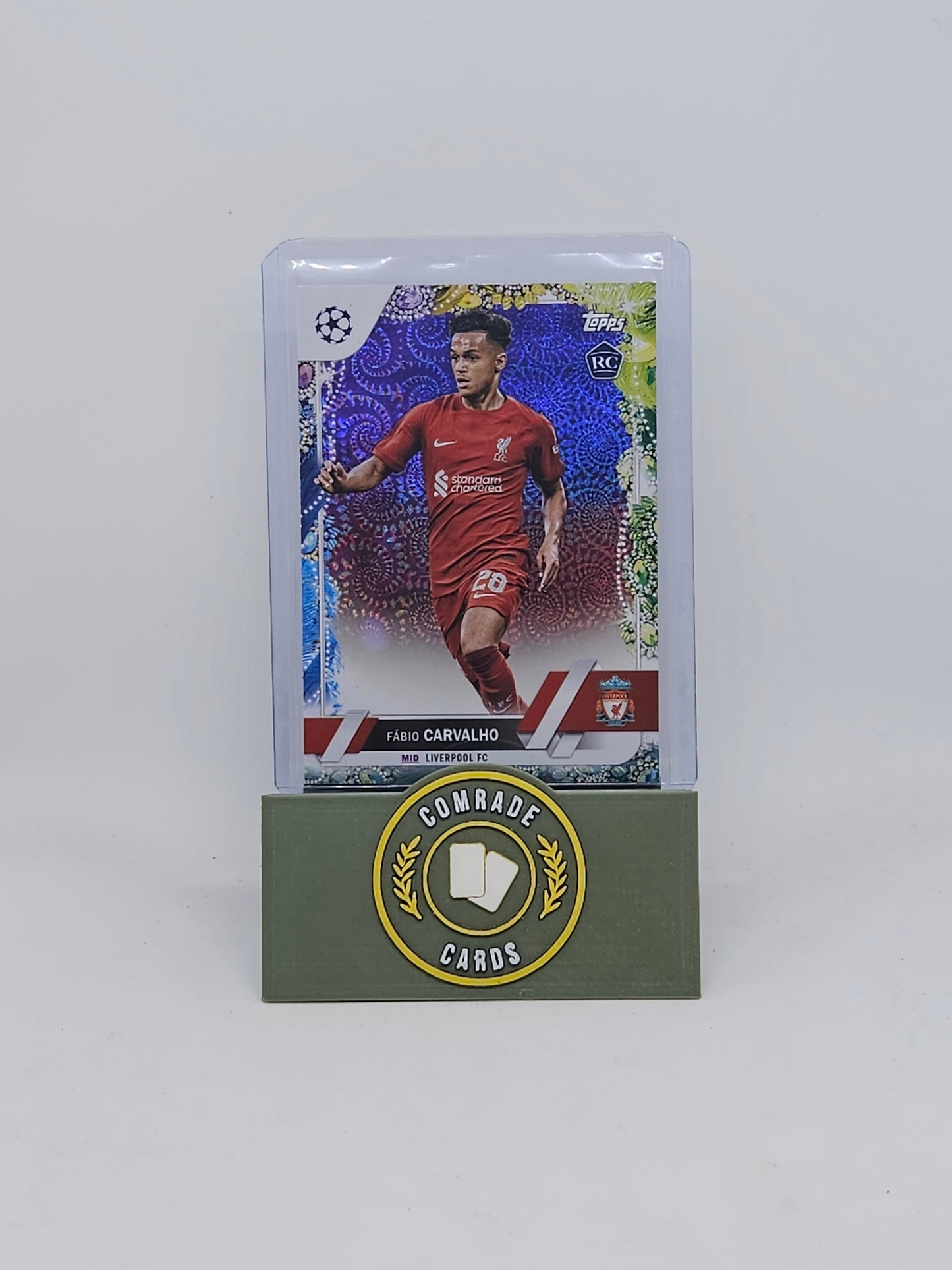 Fabio Carvalho (Liverpool) 03/15 Topps Carnaval 2022-2023