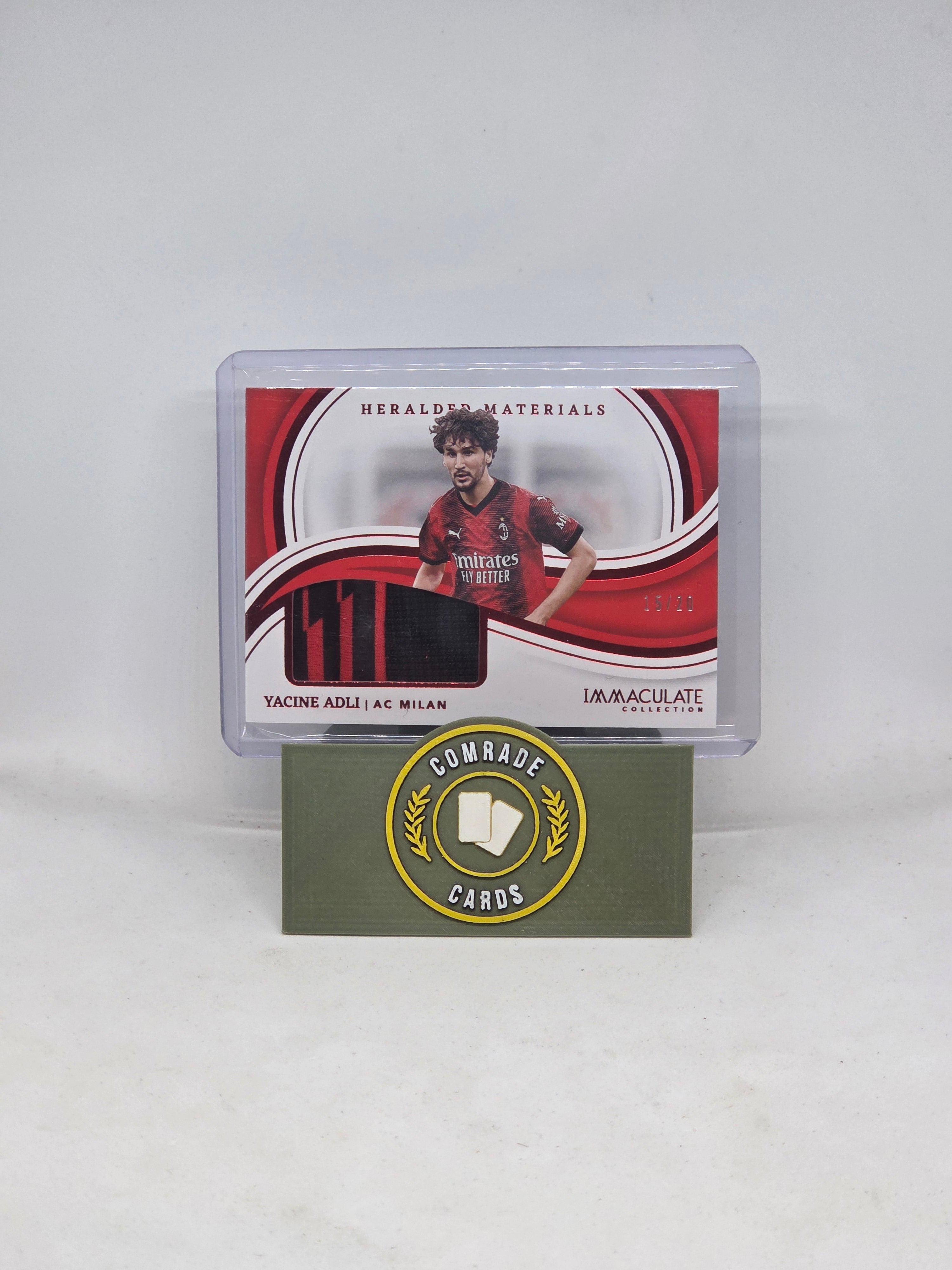 Yacine Adli (AC Milan) 15/20 Patch Immaculate 2023-2024