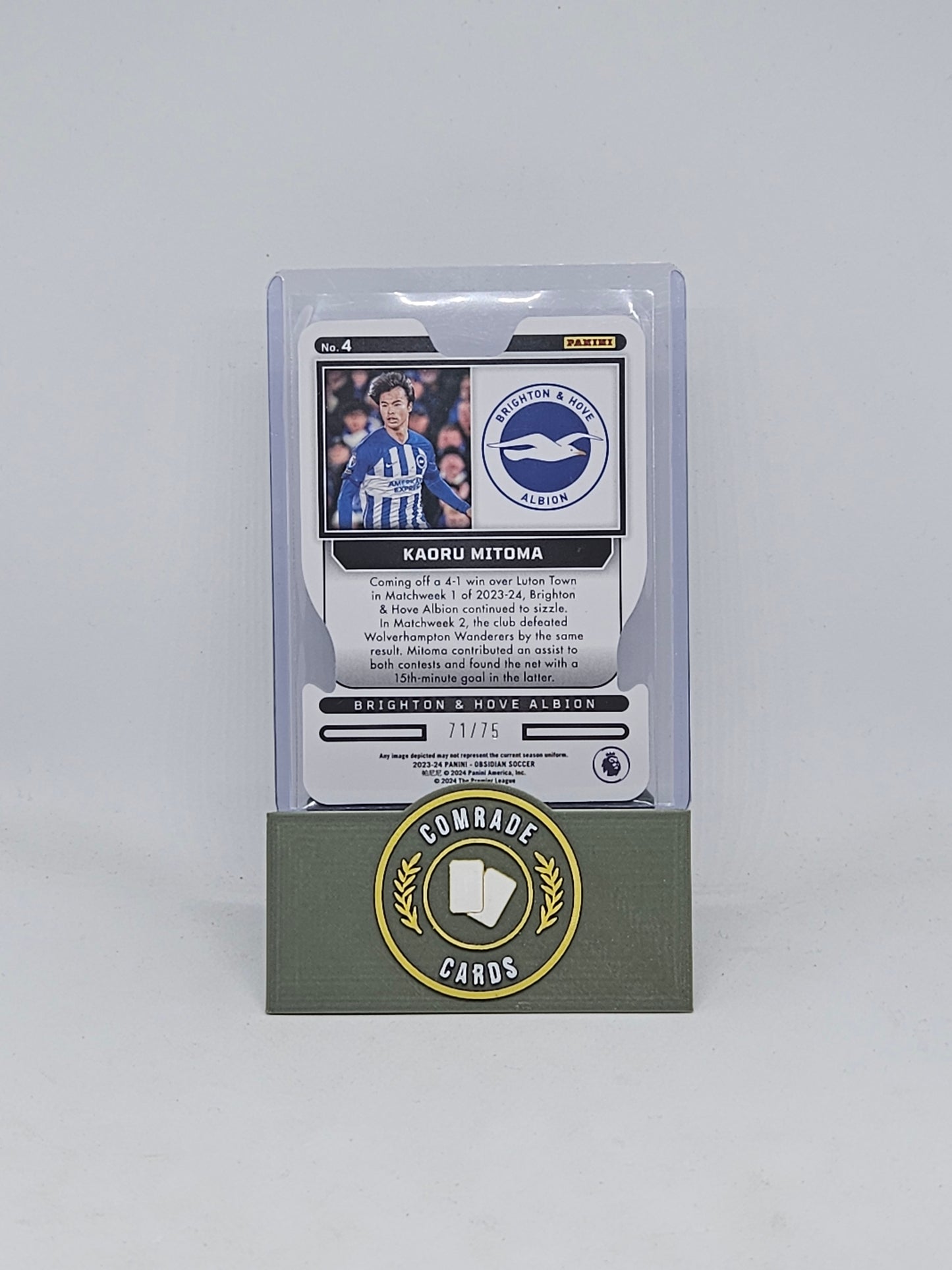 Kaoru Mitoma (Brighton) 71/75 Obsidian 2023-2024