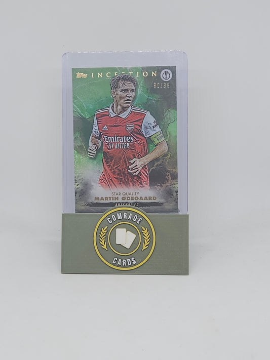 Martin Odegaard (Arsenal) 90/99 Topps Inception 2022-2023