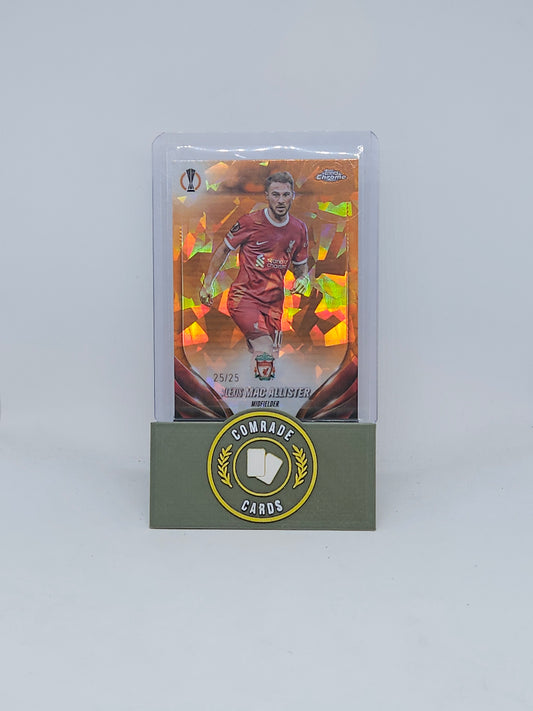 Alexis Mac Allister (Liverpool) 25/25 Topps Sapphire 2023-2024