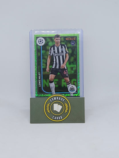 Lewis Miley (Newcastle) 366/399 Topps Merlin Chrome 2023-2024