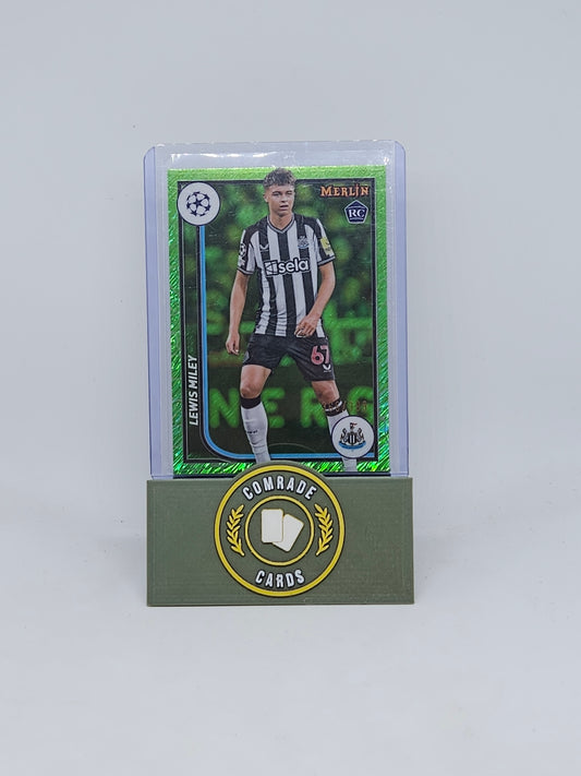 Lewis Miley (Newcastle) 366/399 Topps Merlin Chrome 2023-2024