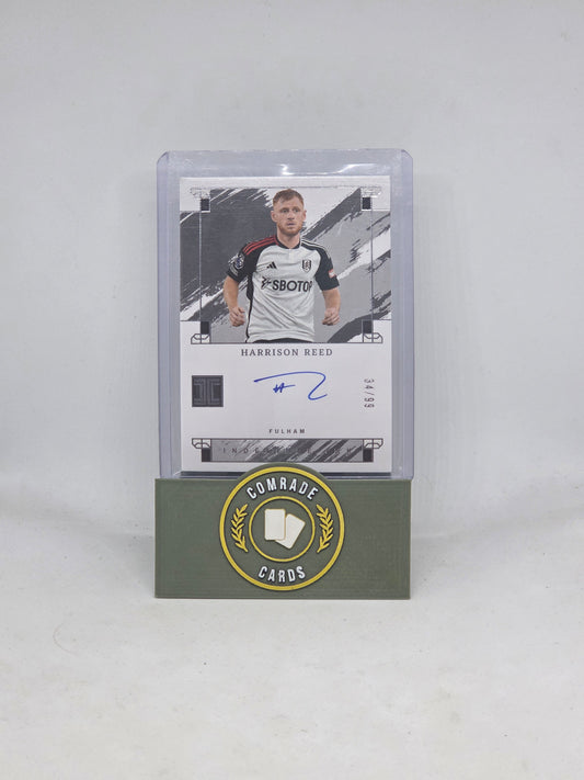 Harrison Reed (Fulham) 34/99 Autographed Card Impeccable 2023-2024