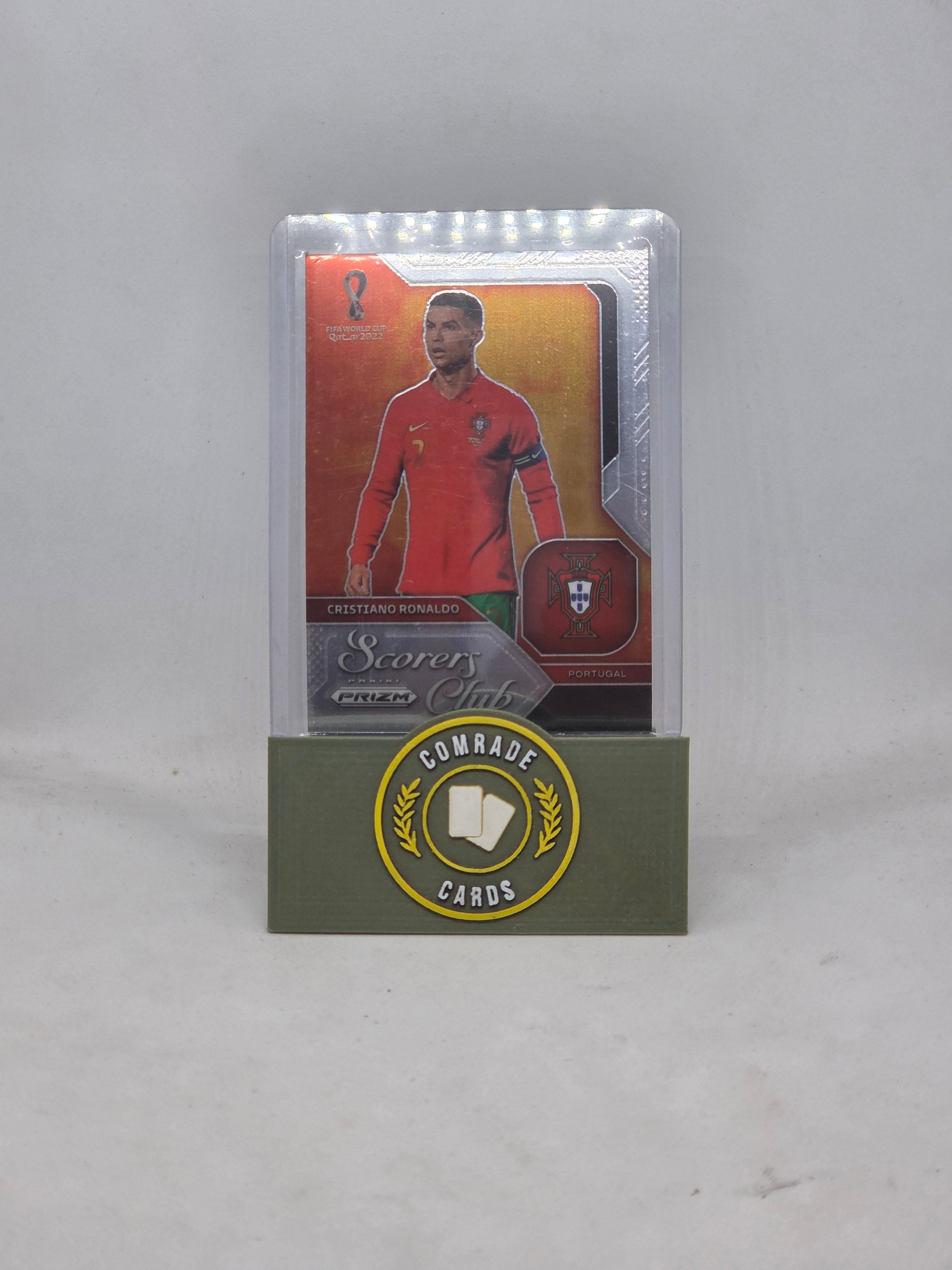 Cristiano Ronaldo (Portugal) Scorers Club Insert Prizm World Cup Qatar 2022