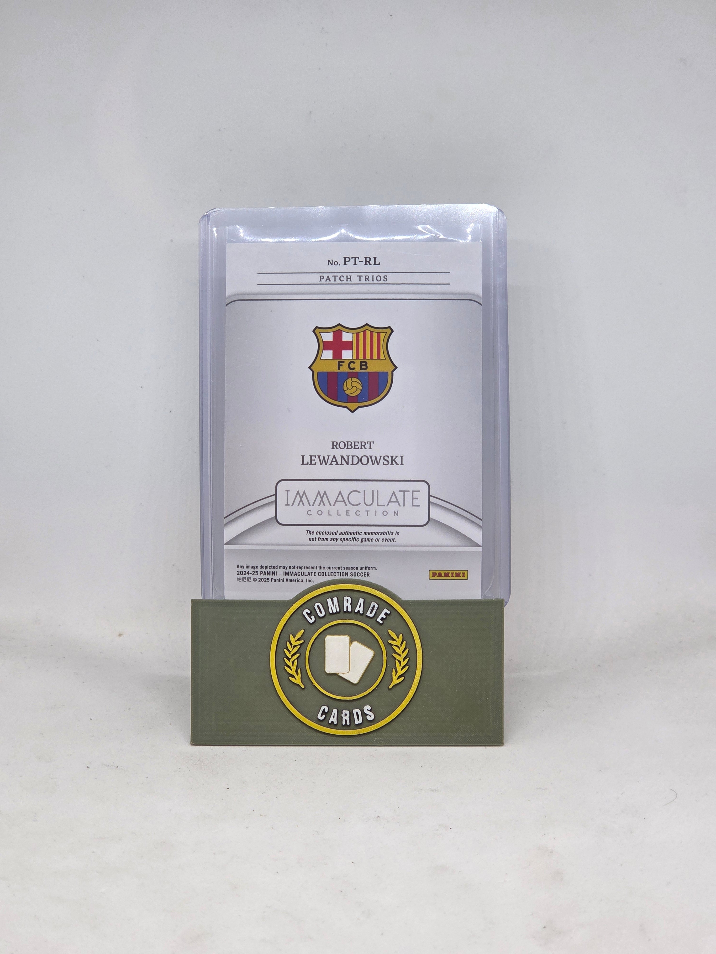 Robert Lewandowski (Barcelona) 04/10 Patch Immaculate 2024-2025