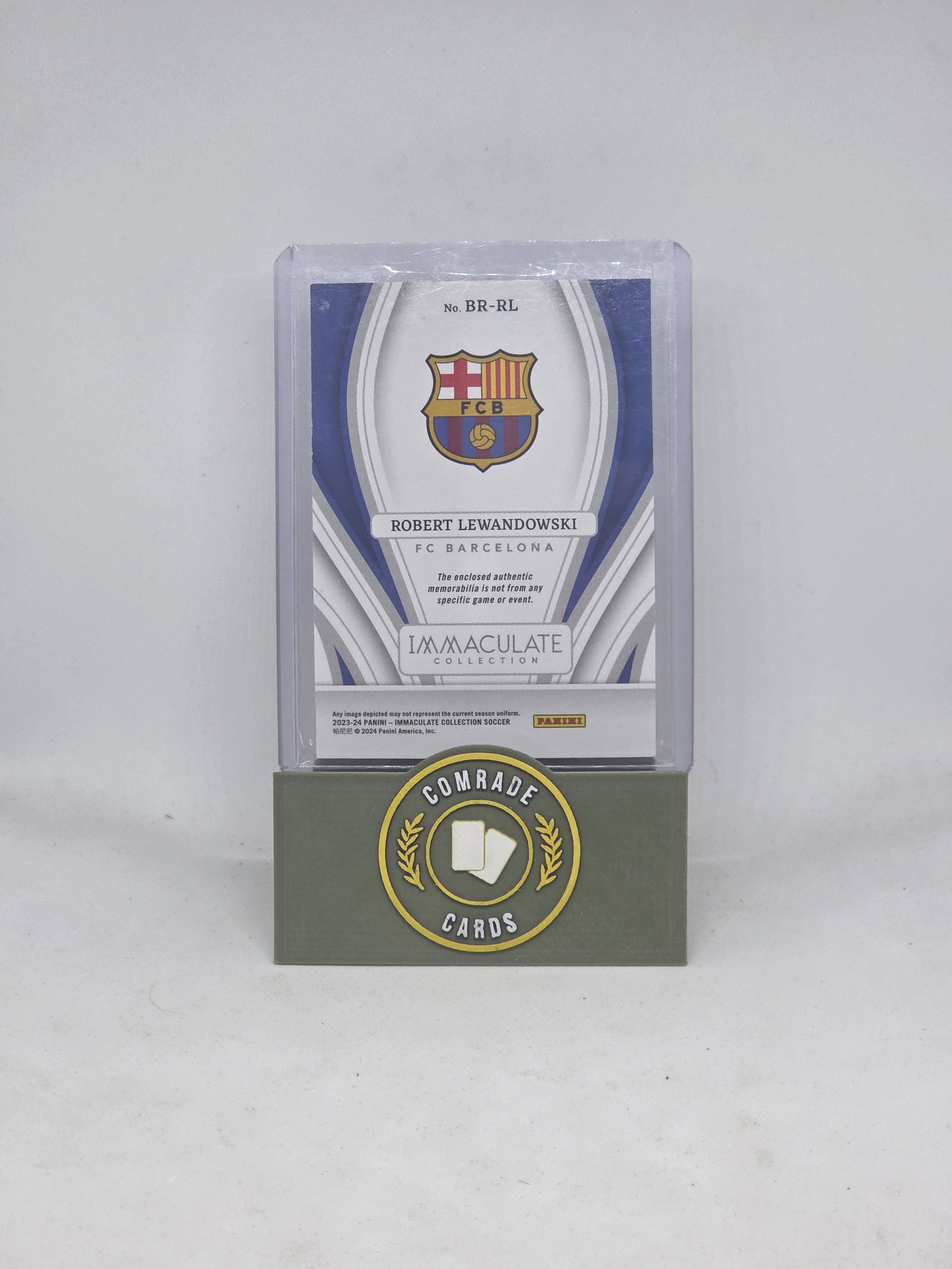 Robert Lewandowski (Barcelona) 14/25 Patch Immaculate 2023-2024