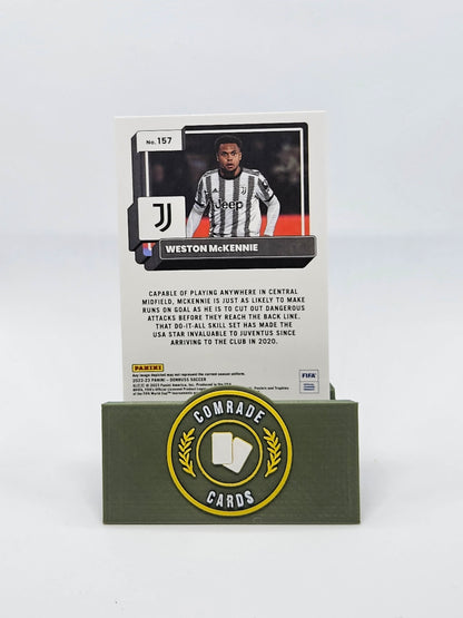 Weston Mckennie (Juventus) - Parallel Donruss Soccer 2022-2023