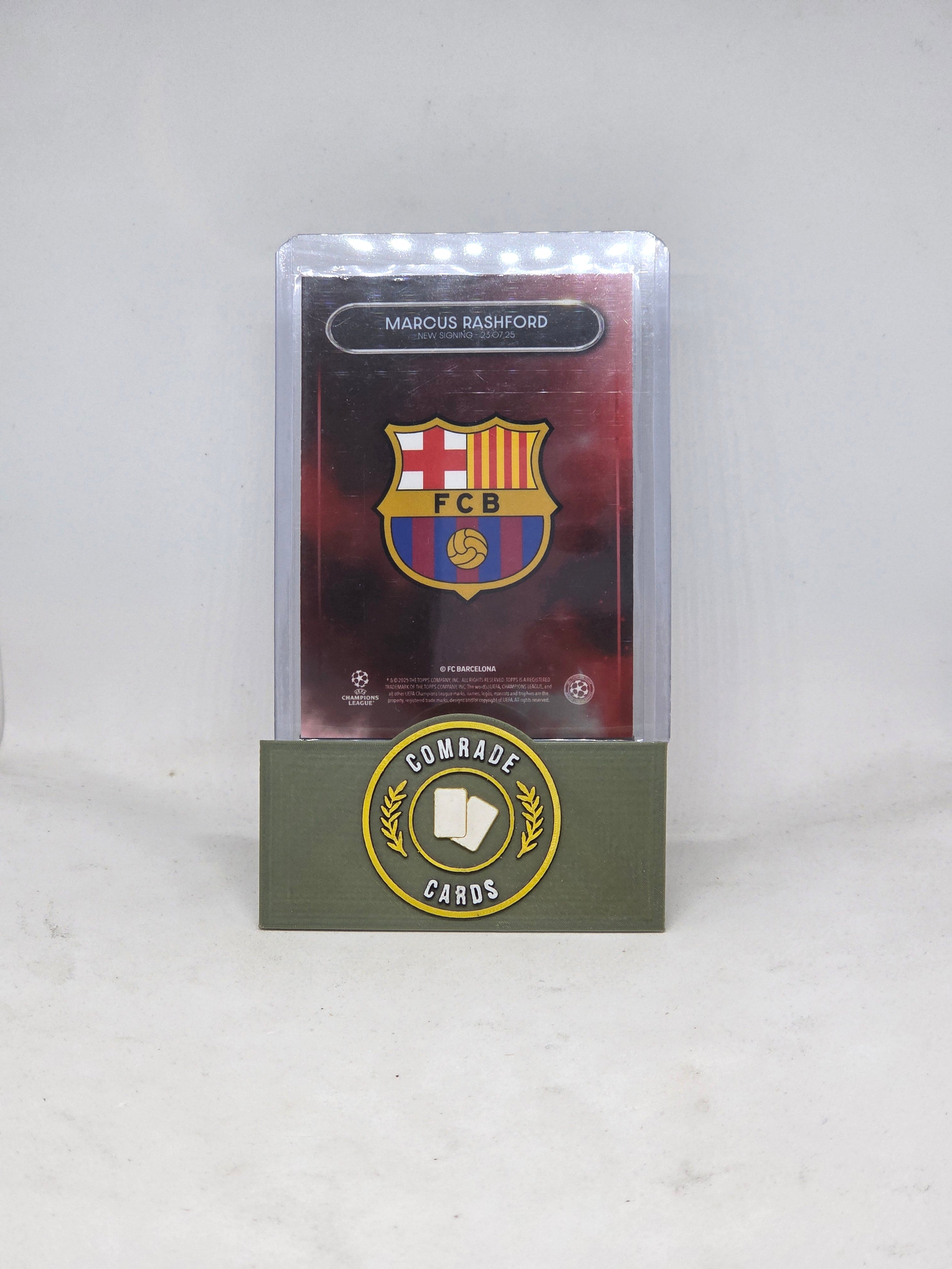 Marcus Rashford (Barcelona) 5/5 Topps Summer Signings 2025-2026