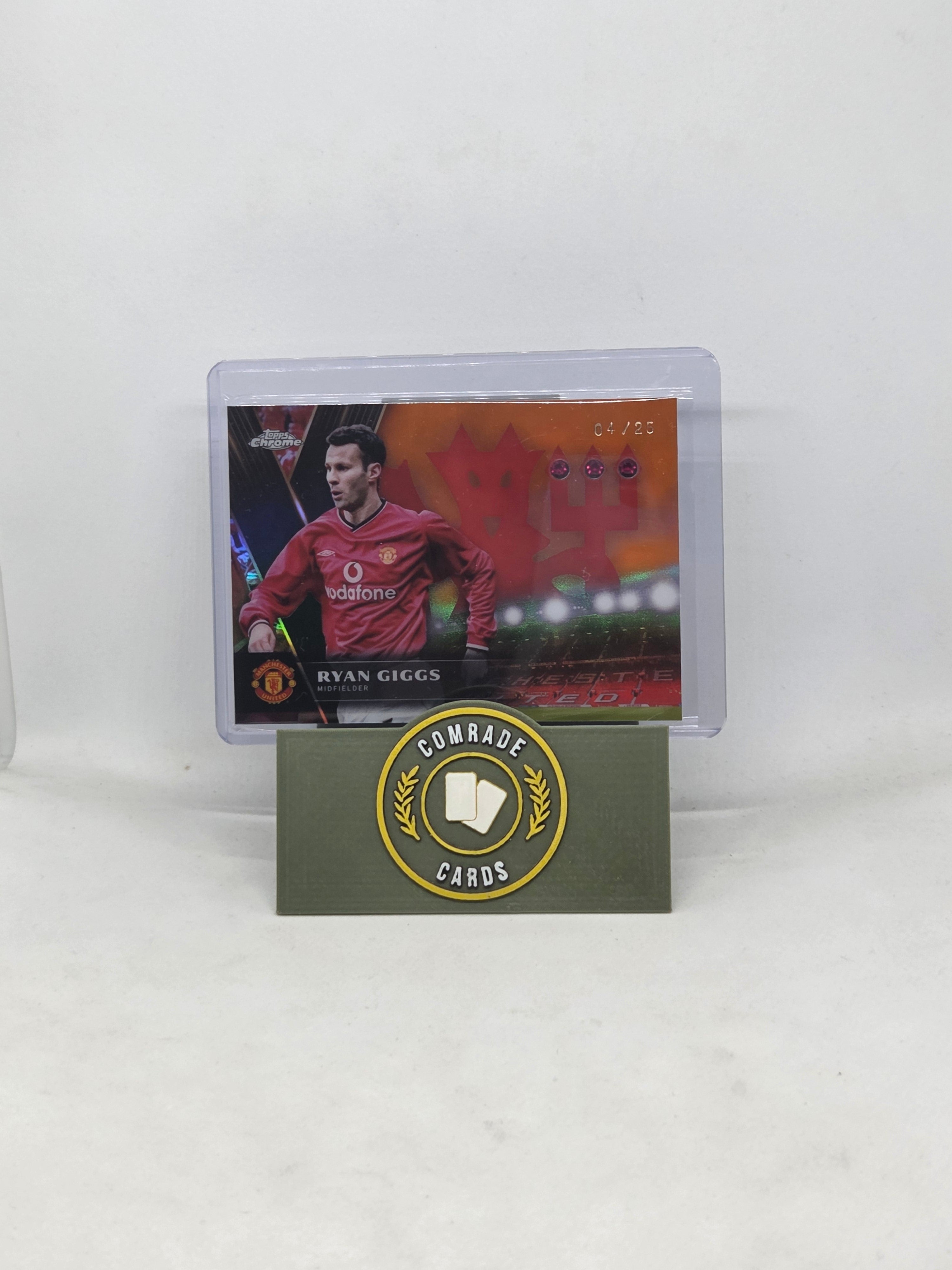 Ryan Giggs (Man United) 04/25 Relic Topps Chrome Man United 2024-2025