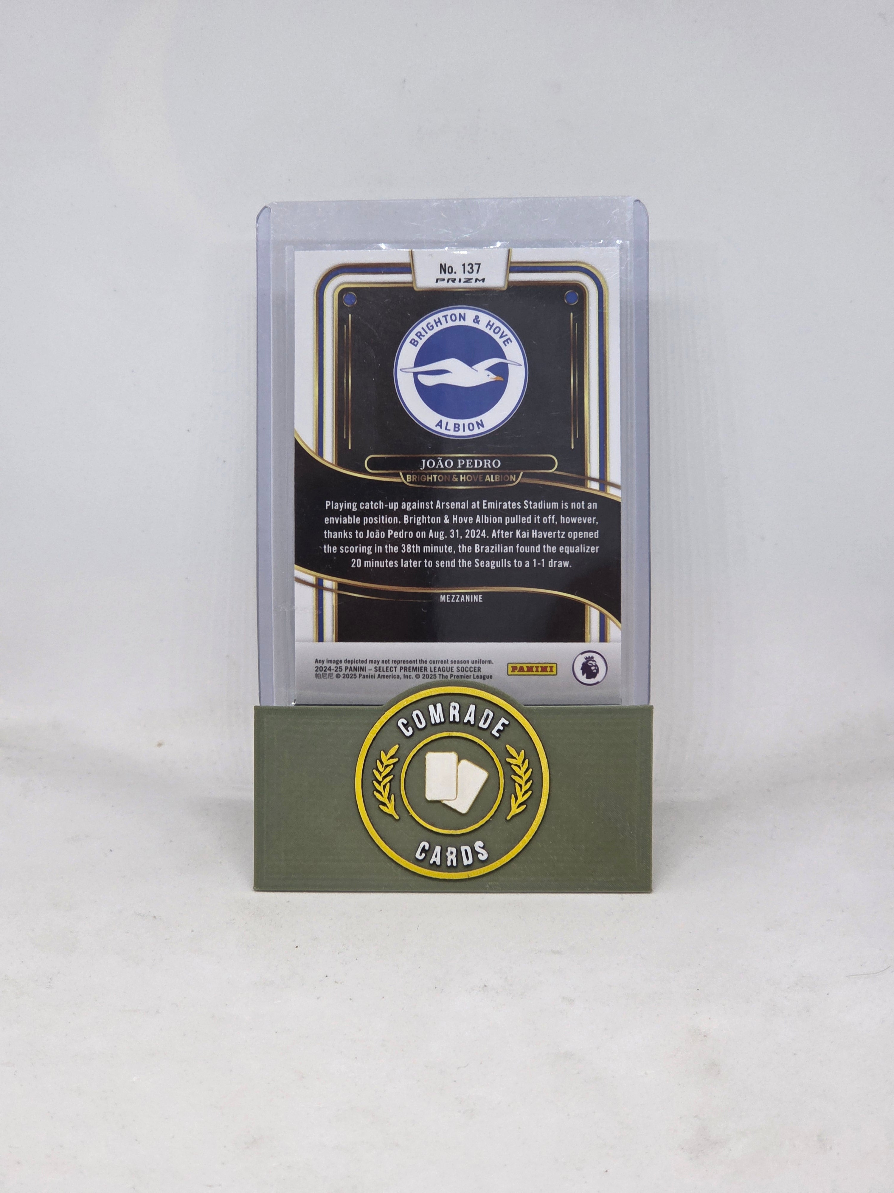 Joao Pedro (Brighton) Zebra SSP Select Premier League 2024-2025