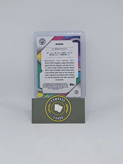 Rodri (Man City) 03/75 Topps Finest 2024-2025