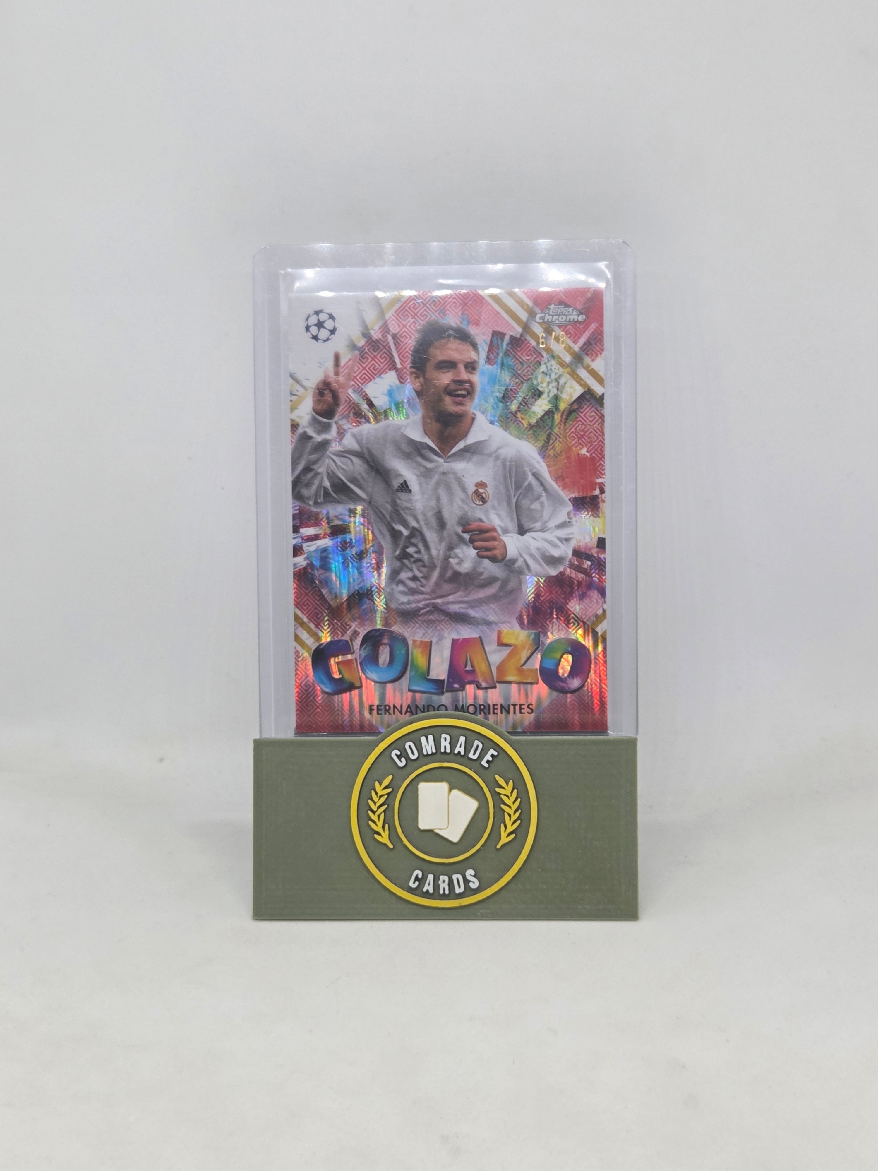 Fernando Morientes (Real Madrid) 6/8 Topps Chrome 2024-2025