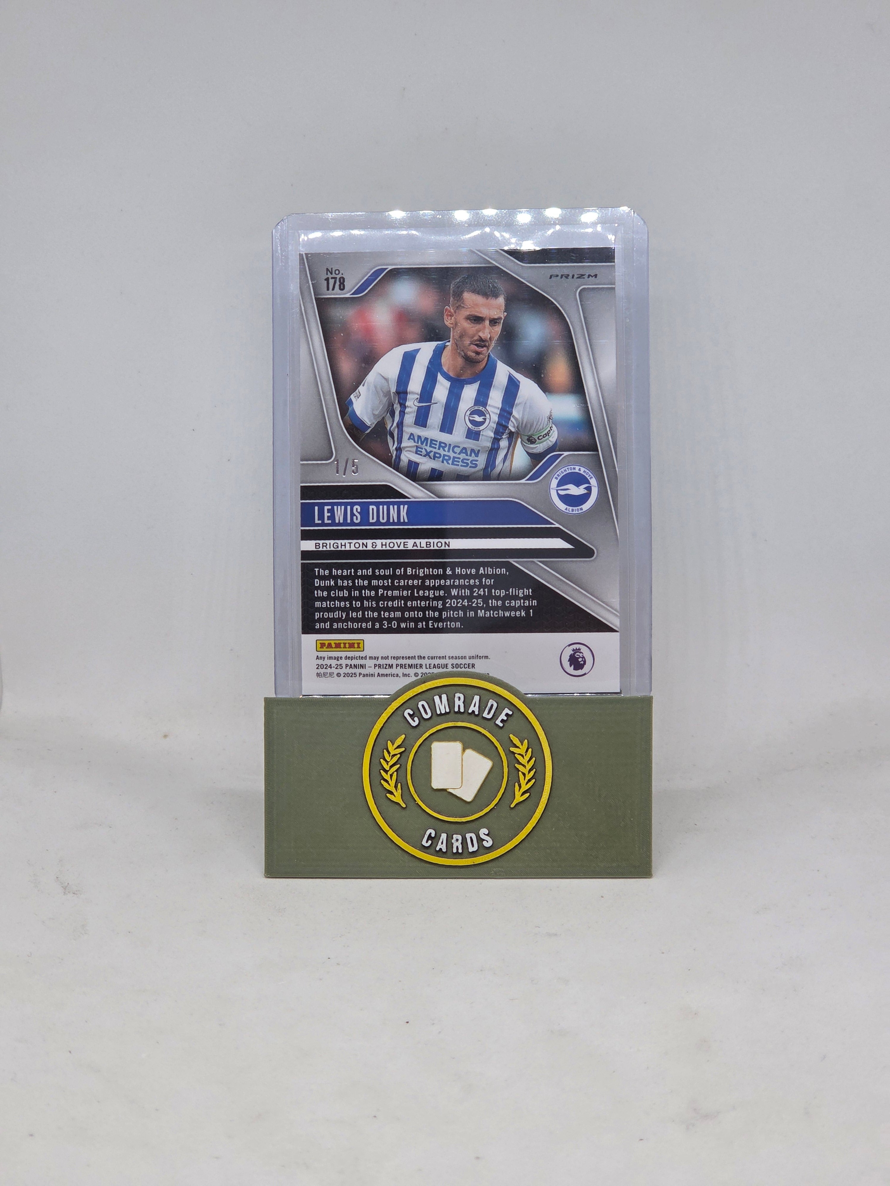 Lewis Dunk (Brighton) 1/5 Prizm Premier League 2024-2025