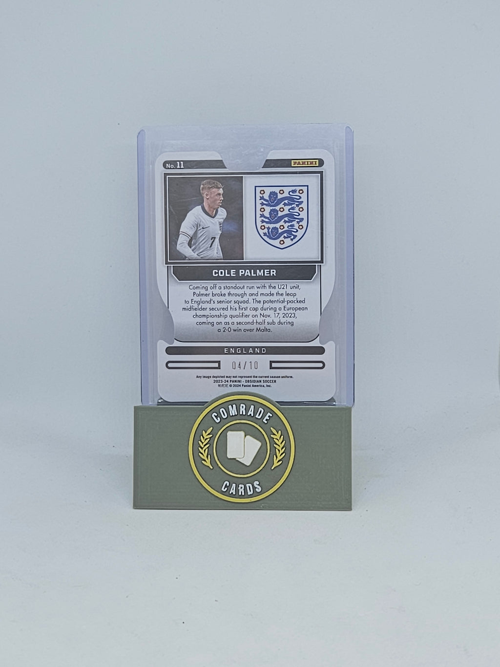 Cole Palmer (England) 04/10 Obsidian 2023-2024