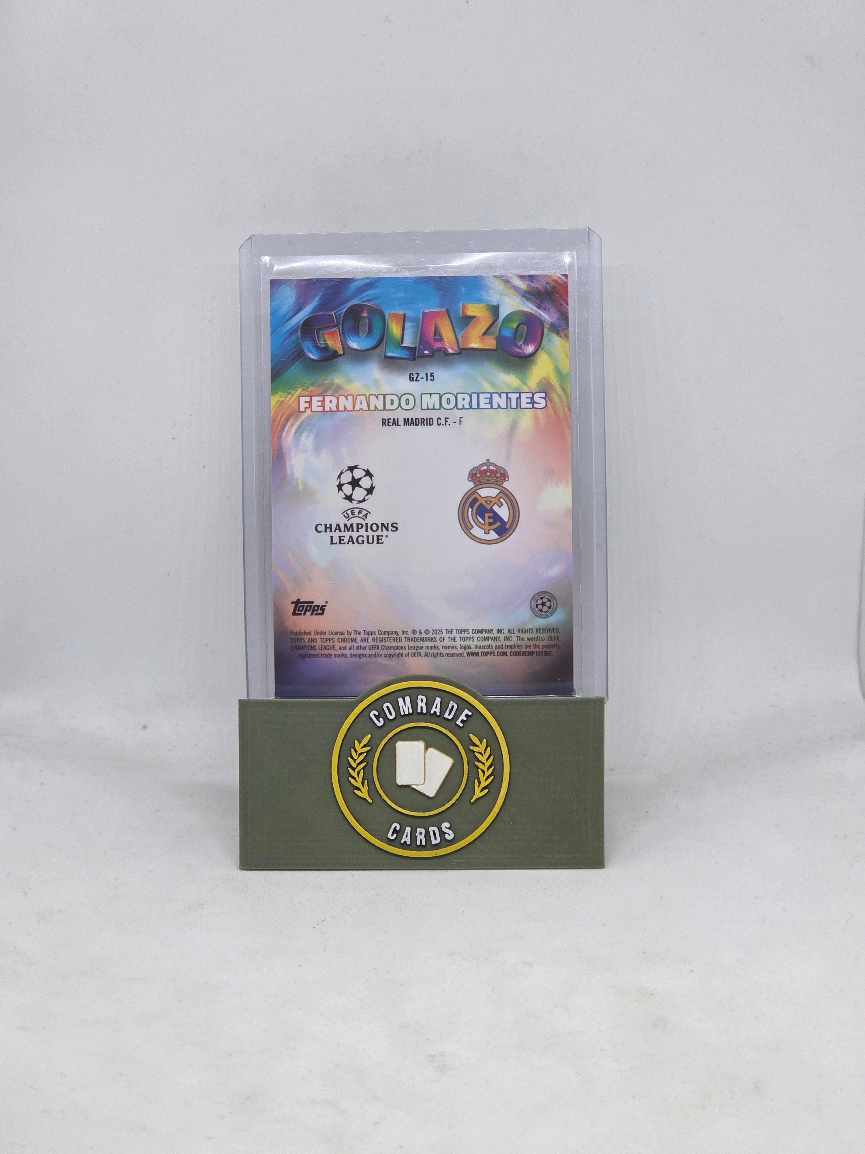 Fernando Morientes (Real Madrid) 6/8 Topps Chrome 2024-2025