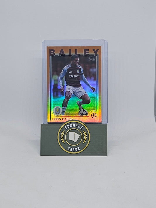 Leon Bailey (Aston Villa) 05/25 Topps UCC 2024-2025