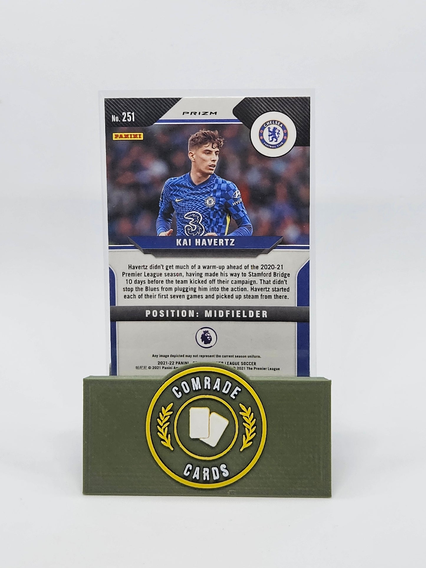 Kai Havertz (Chelsea) Parallel Prizm Premier League 2021-2022