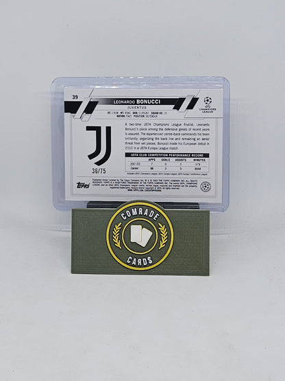 Leonardo Bonucci (Juventus) 36/75 Topps Carnaval 2022-2023