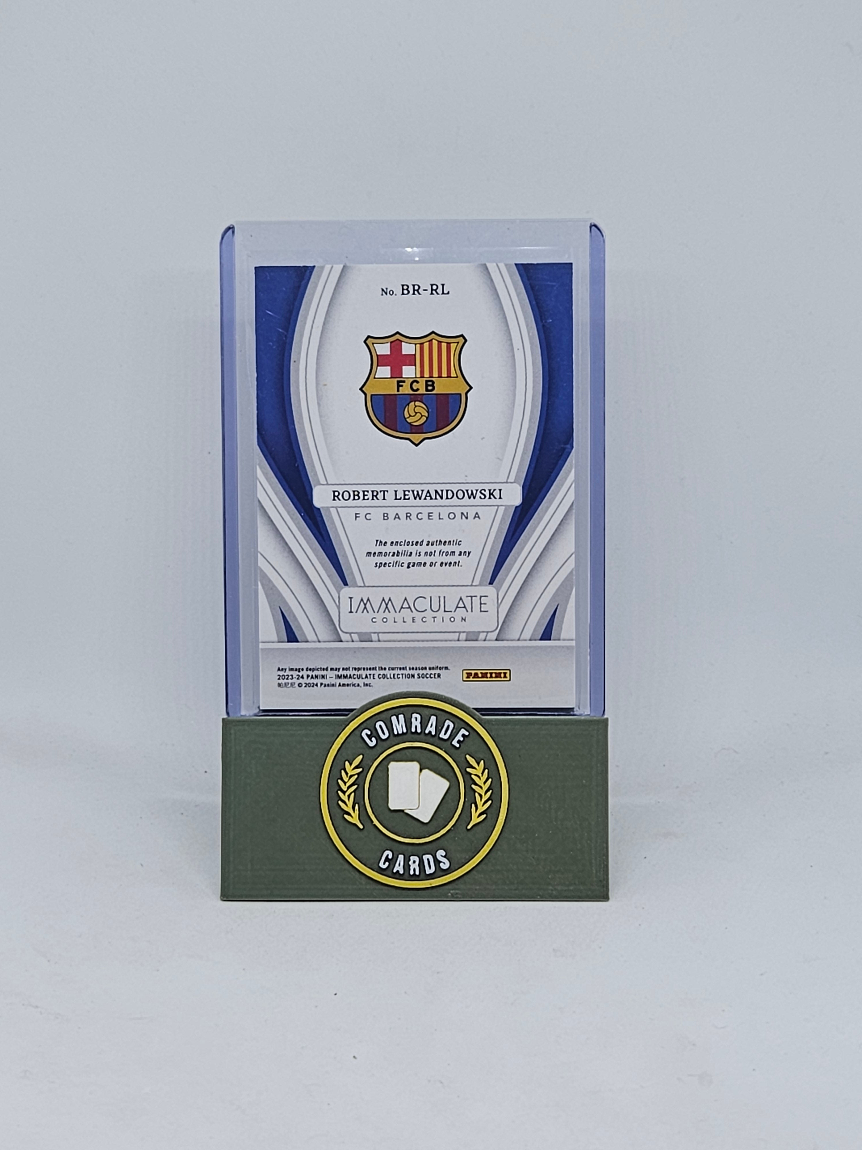 Robert Lewandowski (Barcelona) 54/99 Patch Immaculate 2023-2024