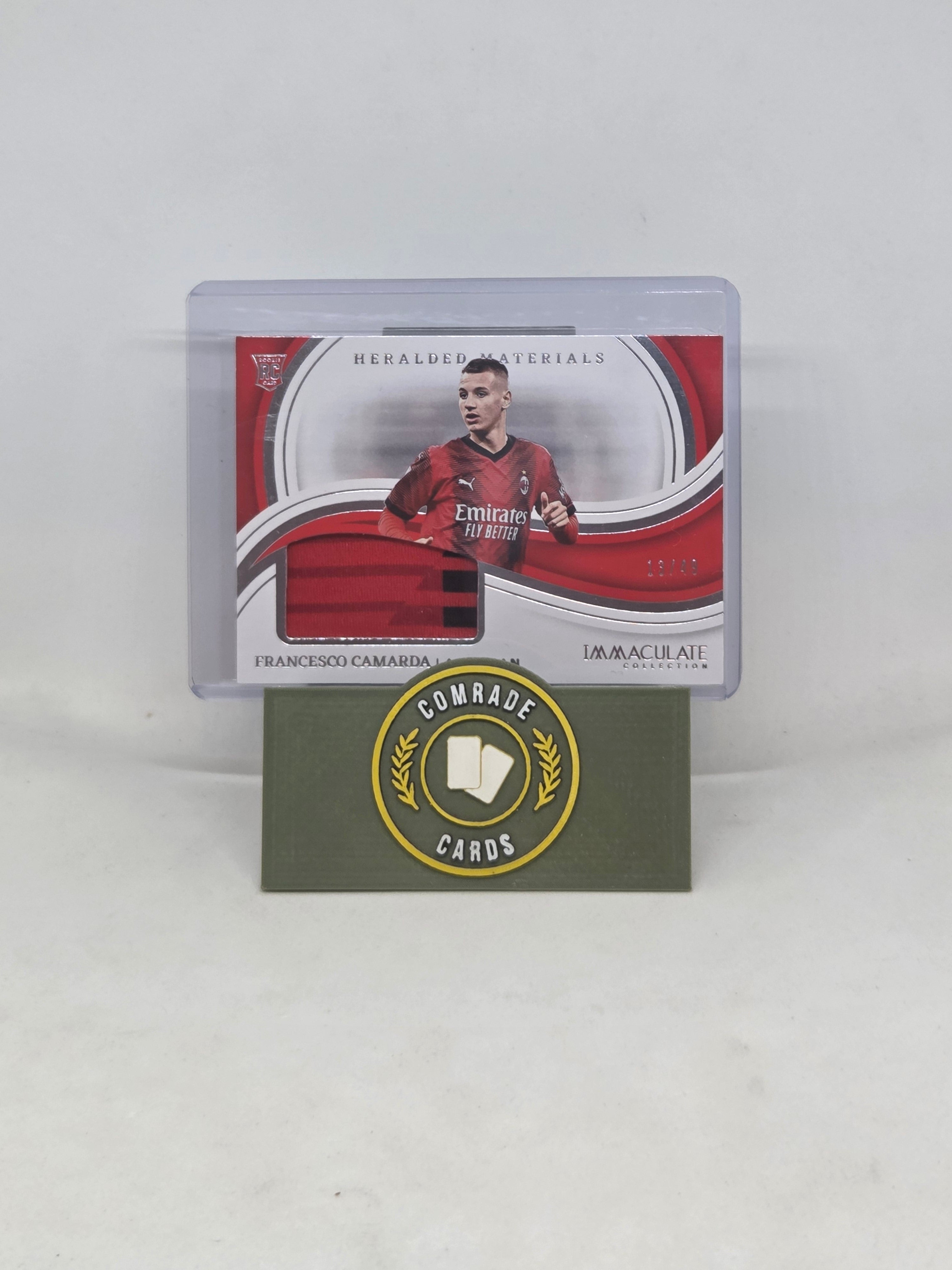 Francesco Camarda (AC Milan) 13/49 Patch Immaculate 2023-2024