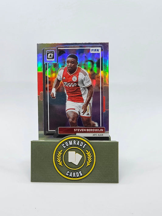 Steven Bergwijn (Ajax) Silver Optic Parallel Donruss Soccer 2022-2023