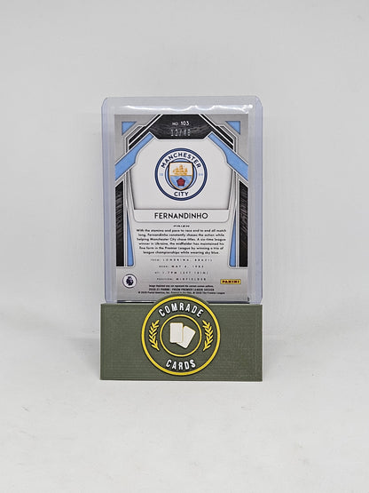 Fernandinho (Man City) 12/49 Prizm Premier League 2020-2021