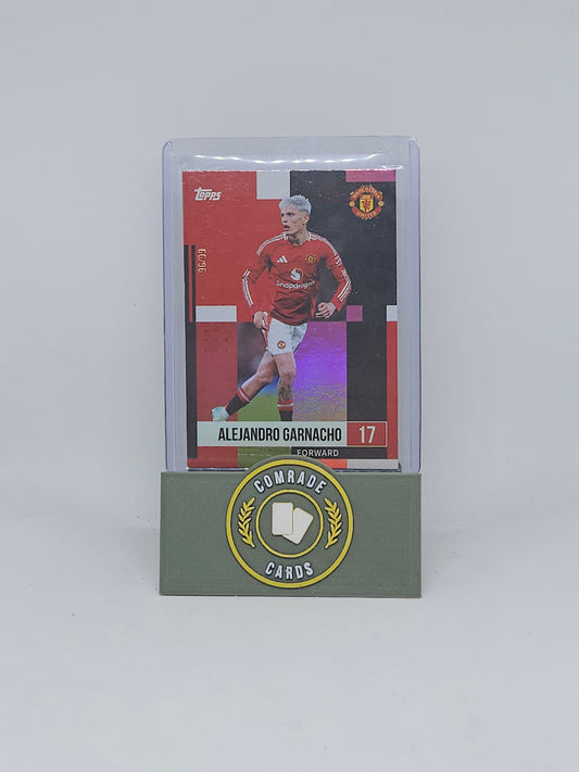 Alejandro Garnacho (Man United) 96/99 Topps Man United Team Set 2024-2025