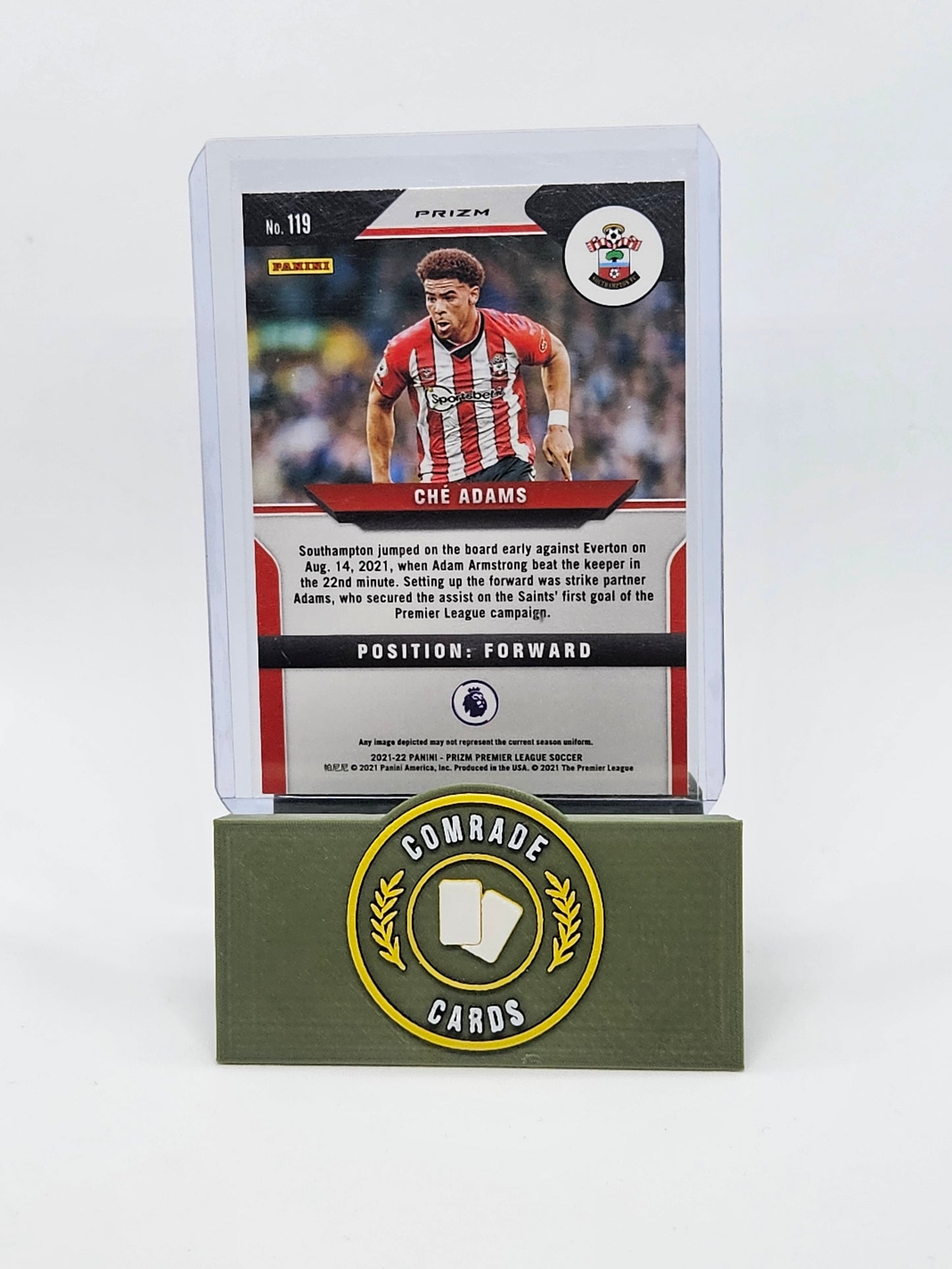 Che Adams (Southampton) Parallel Prizm Premier League 2021-2022