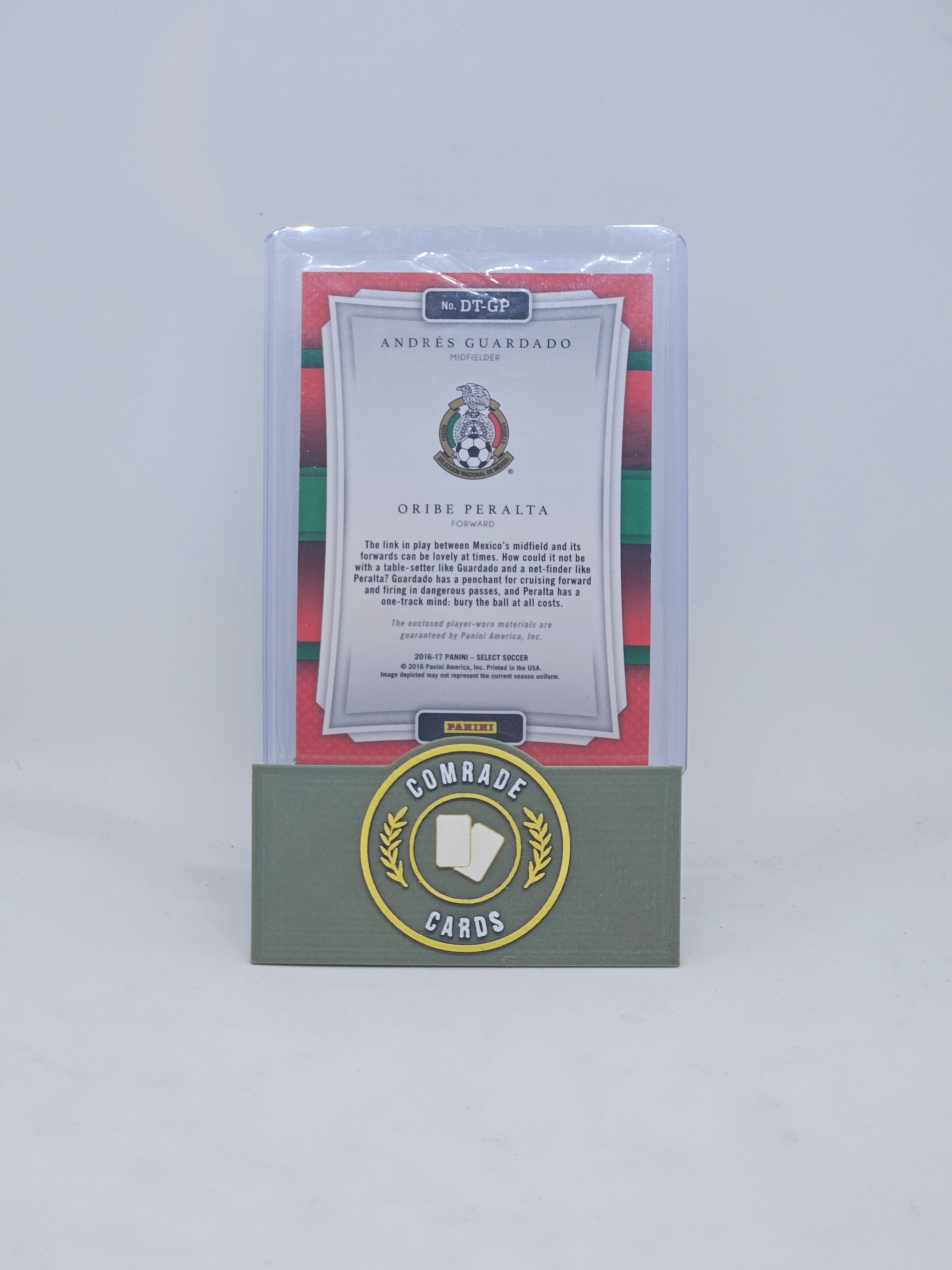 Andres Guardado & Oribe Peralta Dual Patch Select 2016-2017