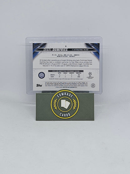 Denzel Dumfries (Inter Milan) 04/25 Topps Sapphire 2023-2024