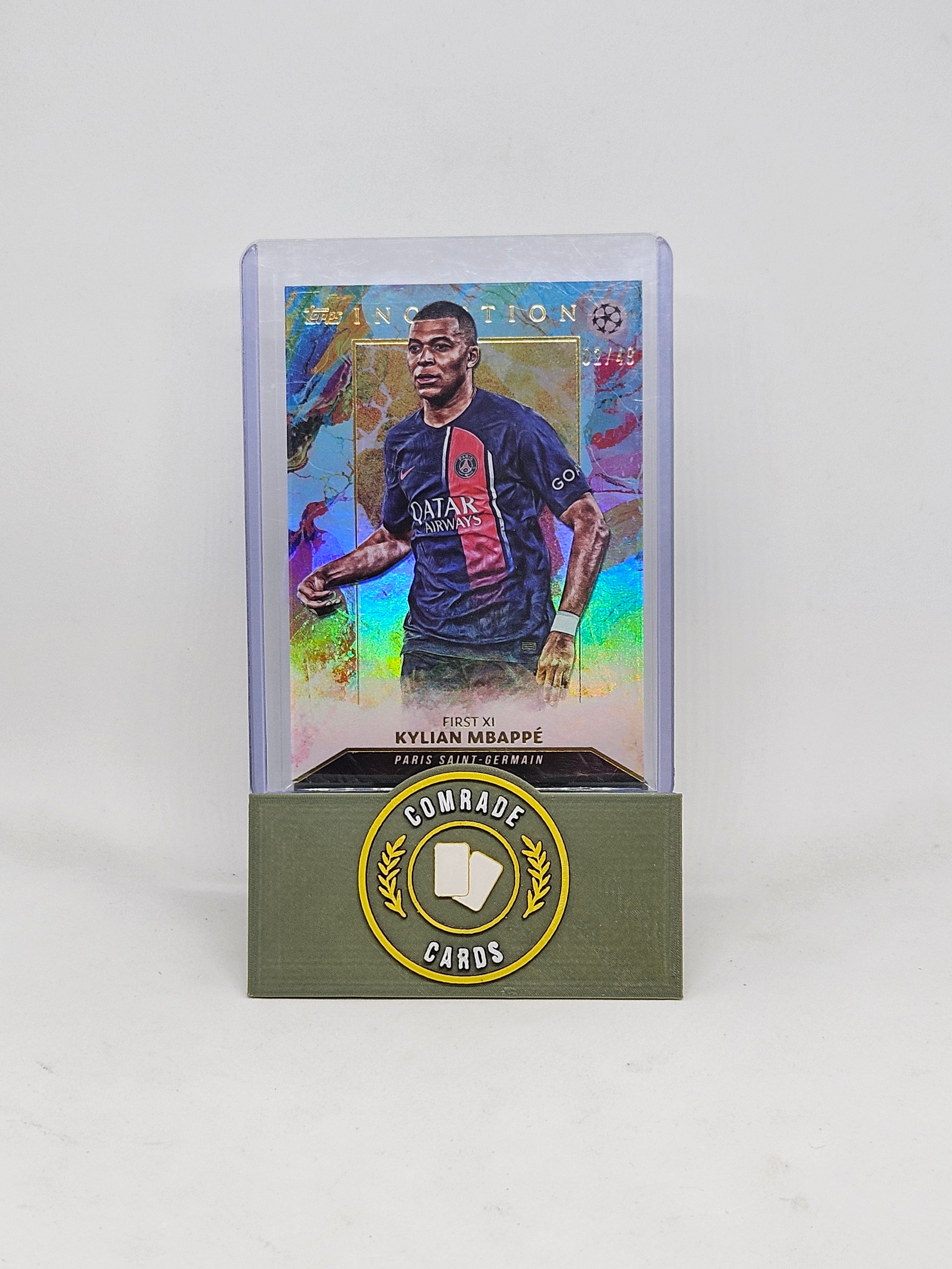 Kylian Mbappe (PSG) 02/49 Topps Inception 2023-2024
