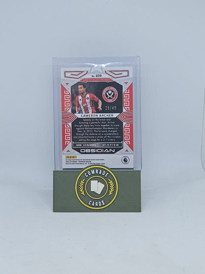 Cameron Archer (Sheffield United) 28/49 Obsidian 2023-2024