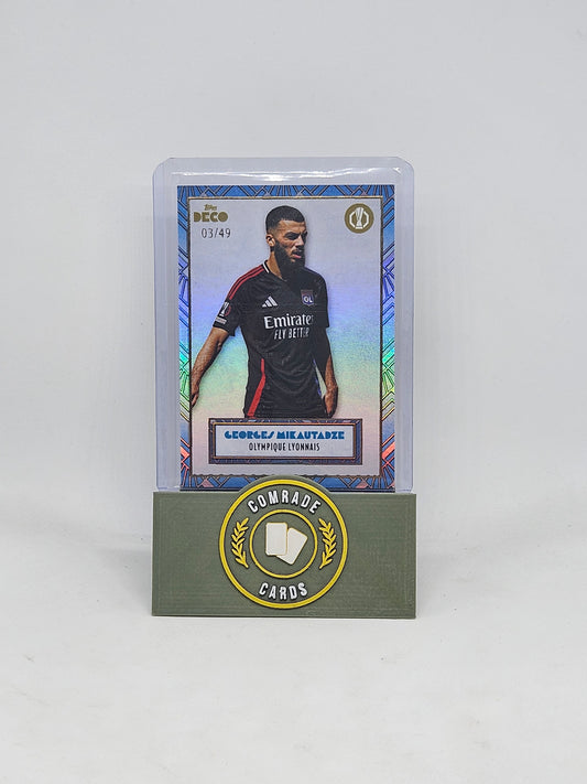 Georges Mikautadze (Lyon) 03/49 Topps Deco 2024-2025