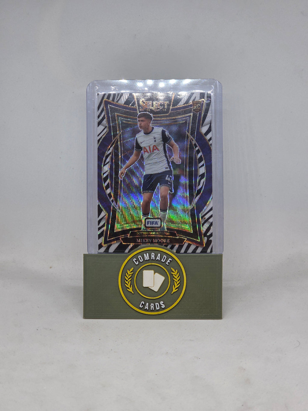 Mikey Moore (Tottenham) Zebra SSP Select Fifa 2024-2025