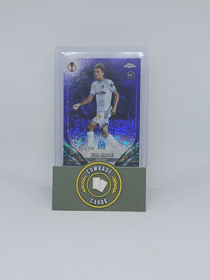 Bilal Nadir (Marseille) 141/299 Topps Chrome 2023-2024