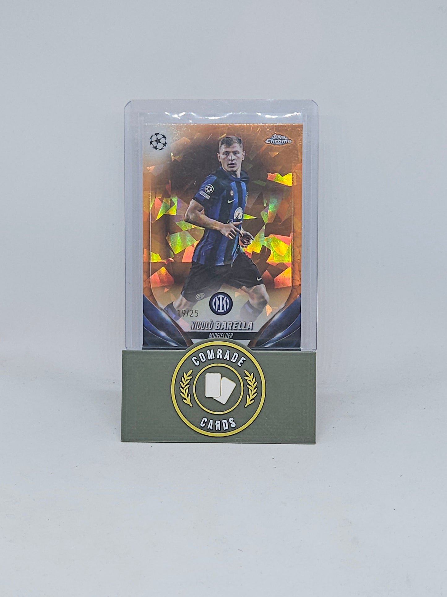 Nicolo Barella (Inter Milan) 19/25 Topps Sapphire 2023-2024
