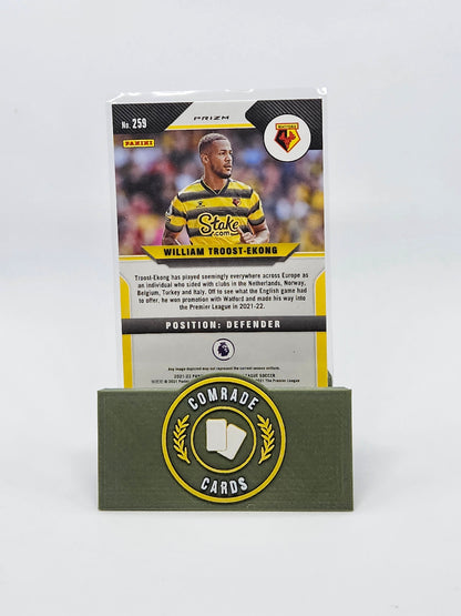 William Troost-Ekong (Watford) Parallel Prizm Premier League 2021-2022